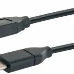 Schwaiger USB 2.0 Cable USB-C male - USB-A Μαύρο 1m CK3141533
