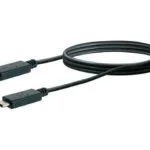 Schwaiger USB 2.0 Cable USB-C male - USB-C Μαύρο 1m LK101C531