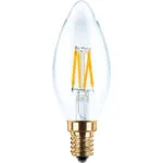 Segula Λάμπα LED 3W 100mm για Ντουί E14 Θερμό Λευκό 260lm Dimmable 55201