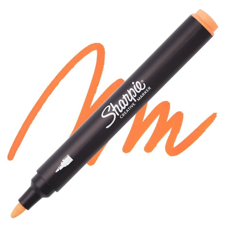 Sharpie Bullet Ακρυλικός Μαρκαδόρος Bullet Orange Sharpie Bullet Ακρυλικός Μαρκαδόρος Bullet Orange - Image 1