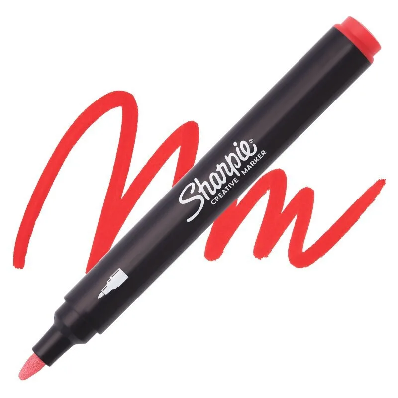 Sharpie Bullet Ακρυλικός Μαρκαδόρος Red 2218119 Sharpie Bullet Ακρυλικός Μαρκαδόρος Red 2218119 - Image 1