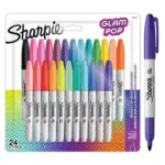 Sharpie Ανεξίτηλοι Μαρκαδόροι Glam Pop Σετ 24 χρώματα 2198779
