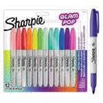 Sharpie Μαρκαδόροι Ζωγραφικής 0.9mm Λεπτοί Σετ 12 χρώματα 2198780