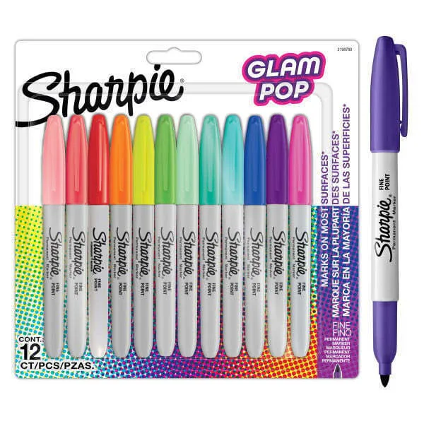 Sharpie Μαρκαδόροι Ζωγραφικής 0.9mm Λεπτοί Σετ 12 χρώματα 2198780 Sharpie Μαρκαδόροι Ζωγραφικής 0.9mm Λεπτοί Σετ 12 χρώματα 2198780 - Image 1