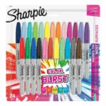 Sharpie Color Burst Ανεξίτηλοι Μαρκαδόροι 1mm Σετ 24 χρώματα 1956292