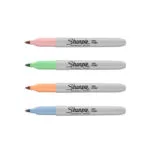 Sharpie Fibre Tip Ανεξίτηλοι Μαρκαδόροι 1mm Σετ 4 χρώματα 2065402