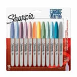 Sharpie Fine Mystic Μαρκαδόροι Ζωγραφικής 0.9mm Λεπτοί Σετ 12 χρώματα 2157681
