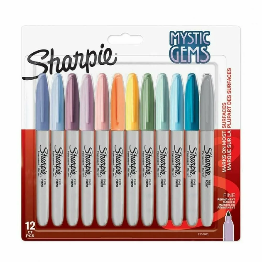 Sharpie Fine Mystic Μαρκαδόροι Ζωγραφικής 0.9mm Λεπτοί Σετ 12 χρώματα 2157681 Sharpie Fine Mystic Μαρκαδόροι Ζωγραφικής 0.9mm Λεπτοί Σετ 12 χρώματα 2157681 - Image 1