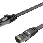 Shiverpeaks Flat U/FTP (STP) Cat.8.1 Καλώδιο Δικτύου Ethernet 7.5m Μαύρο
