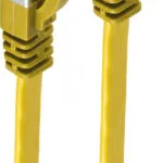 Shiverpeaks Flat U/UTP Cat.7 (10Gbps) Καλώδιο Δικτύου Ethernet 3m Κίτρινο
