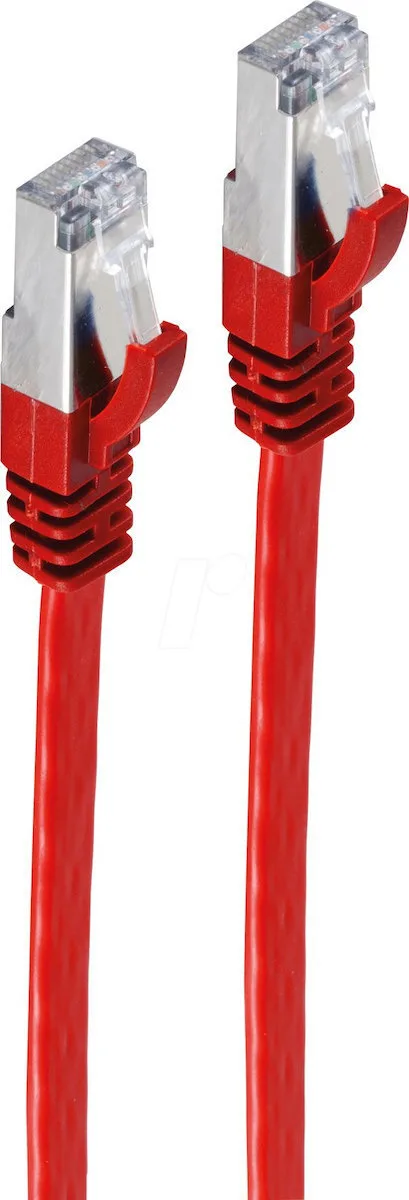 Shiverpeaks Flat U/UTP Cat.7 (10Gbps) Καλώδιο Δικτύου Ethernet 7.5m Κόκκινο Shiverpeaks Flat U/UTP Cat.7 (10Gbps) Καλώδιο Δικτύου Ethernet 7.5m Κόκκινο - Image 1