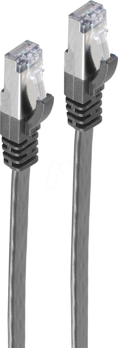 Shiverpeaks Flat U/UTP Cat.7 (10Gbps) Καλώδιο Δικτύου Ethernet 7.5m Μαύρο Shiverpeaks Flat U/UTP Cat.7 (10Gbps) Καλώδιο Δικτύου Ethernet 7.5m Μαύρο - Image 1