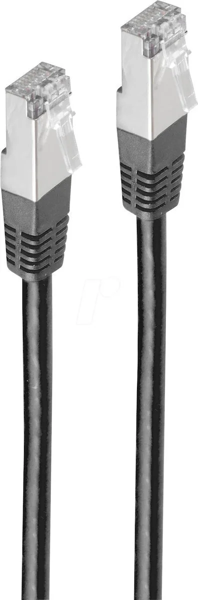 Shiverpeaks S/FTP Cat.6 (Gigabit) Καλώδιο Δικτύου Ethernet 10m Μαύρο BS75720-HS Shiverpeaks S/FTP Cat.6 (Gigabit) Καλώδιο Δικτύου Ethernet 10m Μαύρο BS75720-HS - Image 1