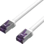 Shiverpeaks S/FTP Cat.6a (Gigabit) Καλώδιο Δικτύου Ethernet 0.15m Λευκό
