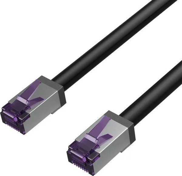 Shiverpeaks S/FTP Cat.6a (Gigabit) Καλώδιο Δικτύου Ethernet 1m Μαύρο Shiverpeaks S/FTP Cat.6a (Gigabit) Καλώδιο Δικτύου Ethernet 1m Μαύρο - Image 1