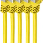 Shiverpeaks S/FTP Cat.7 (10Gbps) Καλώδιο Δικτύου Ethernet 0.25m Κίτρινο BS75511-0.25Y-SET5