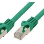 Shiverpeaks S/FTP Cat.7 (10Gbps) Καλώδιο Δικτύου Ethernet 0.25m Πράσινο