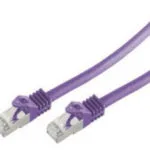 Shiverpeaks S/FTP Cat.7 (10Gbps) Καλώδιο Δικτύου Ethernet 10m Μωβ BS75520-V