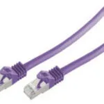 Shiverpeaks S/FTP Cat.7 (10Gbps) Καλώδιο Δικτύου Ethernet 15m Μωβ BS75525-V