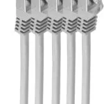 Shiverpeaks S/FTP Cat.7 (10Gbps) Καλώδιο Δικτύου Ethernet 1m Γκρι BS75511-SET5