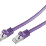Shiverpeaks S/FTP Cat.7 (10Gbps) Καλώδιο Δικτύου Ethernet 20m Μωβ BS75526-V