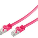 Shiverpeaks S/FTP Cat.7 (10Gbps) Καλώδιο Δικτύου Ethernet 2m Μωβ BS75512-M