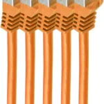 Shiverpeaks S/FTP Cat.7 (10Gbps) Καλώδιο Δικτύου Ethernet 2m Πορτοκαλί BS75512-O-SET5