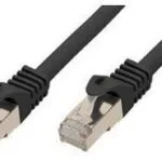 Shiverpeaks S/FTP Cat.7 (10Gbps) Καλώδιο Δικτύου Ethernet 30m Μαύρο BS75530-S