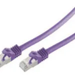 Shiverpeaks S/FTP Cat.7 (10Gbps) Καλώδιο Δικτύου Ethernet 30m Μωβ BS75530-V