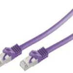 Shiverpeaks S/FTP Cat.7 (10Gbps) Καλώδιο Δικτύου Ethernet 3m Μωβ BS75513-V