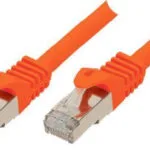 Shiverpeaks S/FTP Cat.7 (10Gbps) Καλώδιο Δικτύου Ethernet 3m Πορτοκαλί