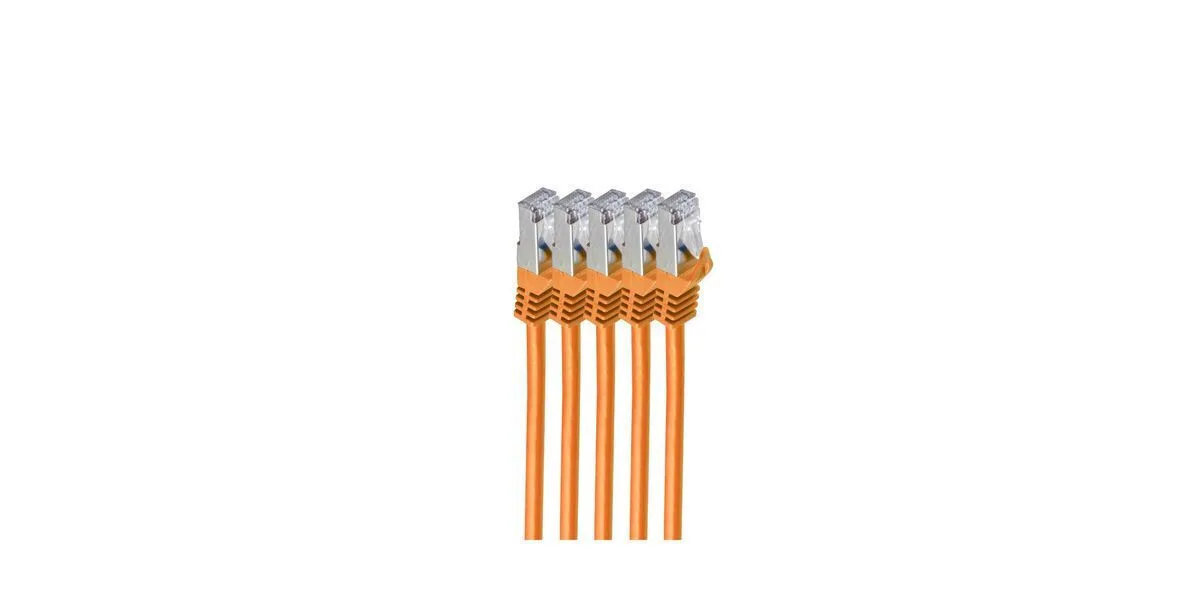 Shiverpeaks S/FTP Cat.7 (10Gbps) Καλώδιο Δικτύου Ethernet 3m Πορτοκαλί BS75513-O-SET5 Shiverpeaks S/FTP Cat.7 (10Gbps) Καλώδιο Δικτύου Ethernet 3m Πορτοκαλί BS75513-O-SET5 - Image 1