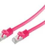 Shiverpeaks S/FTP Cat.7 (10Gbps) Καλώδιο Δικτύου Ethernet 3m Ροζ BS75513-M