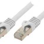 Shiverpeaks S/FTP Cat.7 (10Gbps) Καλώδιο Δικτύου Ethernet 50m Λευκό BS75550-W