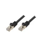 Shiverpeaks S/FTP Cat.7 (10Gbps) Καλώδιο Δικτύου Ethernet 50m Μαύρο BS75550-S