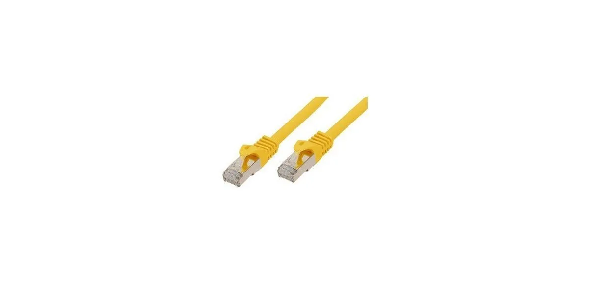 Shiverpeaks S/FTP Cat.7 (10Gbps) Καλώδιο Δικτύου Ethernet 5m Κίτρινο BS75515-Y Shiverpeaks S/FTP Cat.7 (10Gbps) Καλώδιο Δικτύου Ethernet 5m Κίτρινο BS75515-Y - Image 1