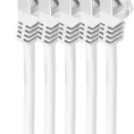 Shiverpeaks S/FTP Cat.7 (10Gbps) Καλώδιο Δικτύου Ethernet 5m Λευκό 5τμχ BS75515-W-SET5