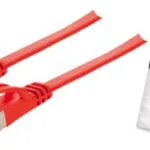 Shiverpeaks U/FTP (STP) Cat.7 (10Gbps) Καλώδιο Δικτύου Ethernet 0.5m Κόκκινο