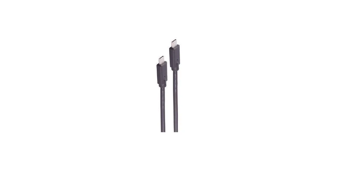 Shiverpeaks USB 2.0 Cable USB-C male - USB-C 100W PD Μαύρο 3m BS13-28045 Shiverpeaks USB 2.0 Cable USB-C male - USB-C 100W PD Μαύρο 3m BS13-28045 - Image 1