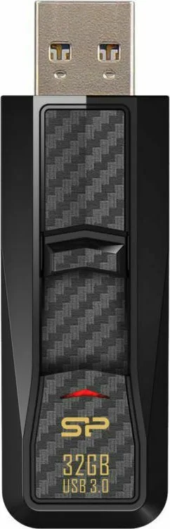 Silicon Power Blaze B50 32GB USB 3.2 Stick Μαύρο Silicon Power Blaze B50 32GB USB 3.2 Stick Μαύρο - Image 1
