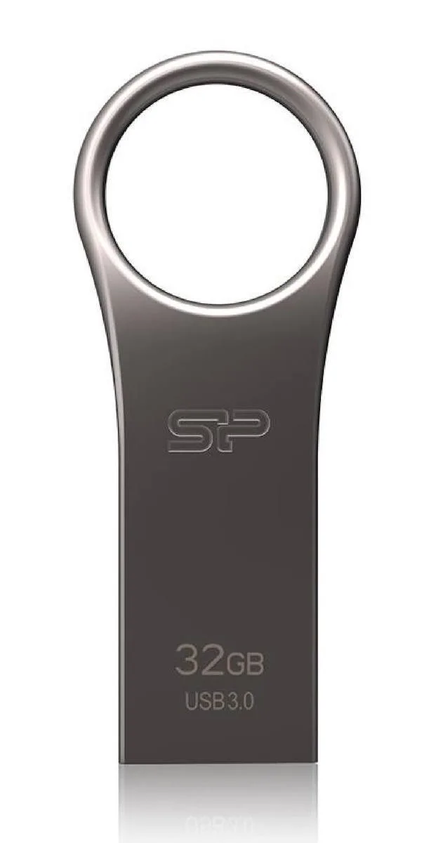 Silicon Power Jewel 80 32GB USB 3.1 Stick Ασημί Silicon Power Jewel 80 32GB USB 3.1 Stick Ασημί - Image 1