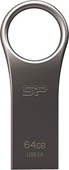 Silicon Power Jewel J80 64GB USB 3.0 Stick Ασημί Silicon Power Jewel J80 64GB USB 3.0 Stick Ασημί - Image 1