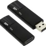 Silicon Power Ultima U05 16GB USB 2.0 Stick Μαύρο