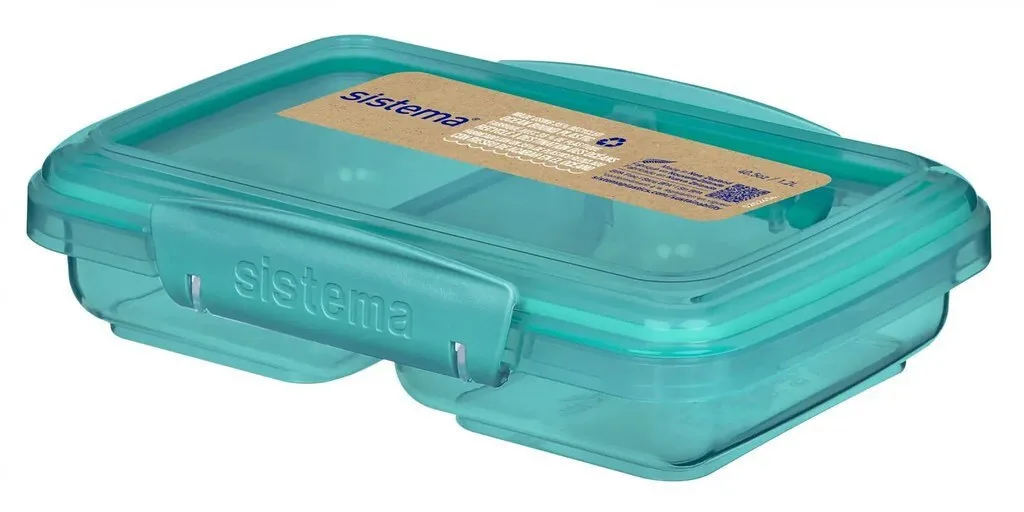 Sistema Δοχείο Φαγητού Πλαστικό Γαλάζιο 350ml Sistema Δοχείο Φαγητού Πλαστικό Γαλάζιο 350ml - Image 1