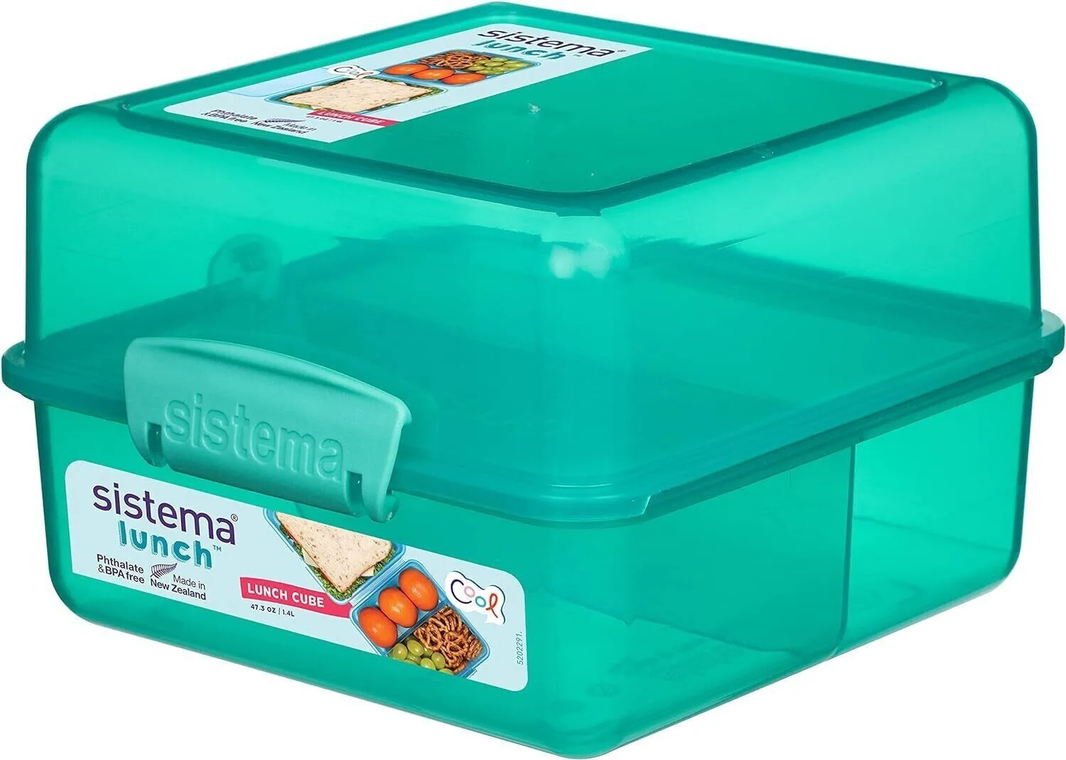 Sistema Δοχείο Φαγητού Πλαστικό Πράσινο 1.4lt SIS31735 Sistema Δοχείο Φαγητού Πλαστικό Πράσινο 1.4lt SIS31735 - Image 1