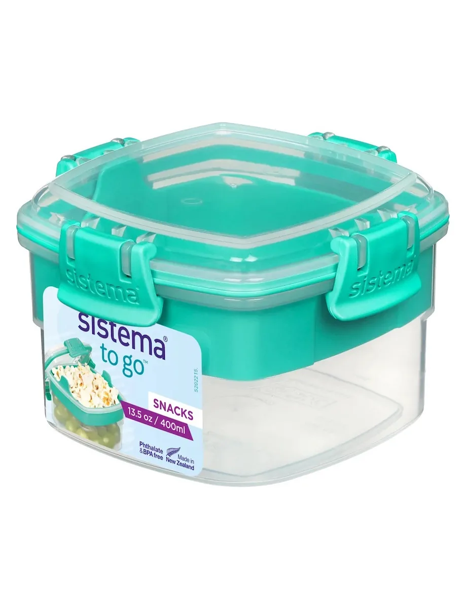 Sistema Δοχείο Φαγητού Πλαστικό Πράσινο 400ml 21320 Sistema Δοχείο Φαγητού Πλαστικό Πράσινο 400ml 21320 - Image 1