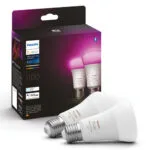 Smart Lamp Philips Hue E27 A60 1100lm 8.1w Rgb & Tunable White 2-pack 929003853502