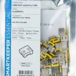 Smartkeeper Smartkeeper Basic "usb-a Port" Blocker Κίτρινο 100 Τεμ