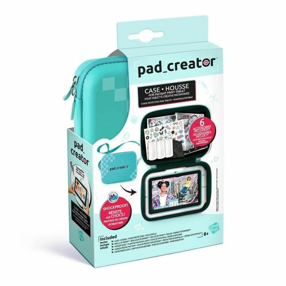 Smartwatch Canal Toys Μαύρο Smartwatch Canal Toys Μαύρο - Image 1