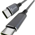 Smrter USB 2.0 Cable USB-C male - USB-C 100W PD Γκρι 2m